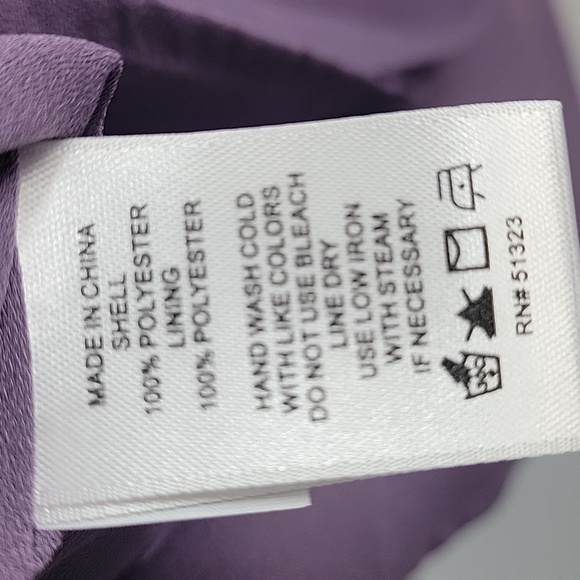 1 STATE Lavender Fields ruffle long sleeves embroidered blouse - Picture 7 of 10